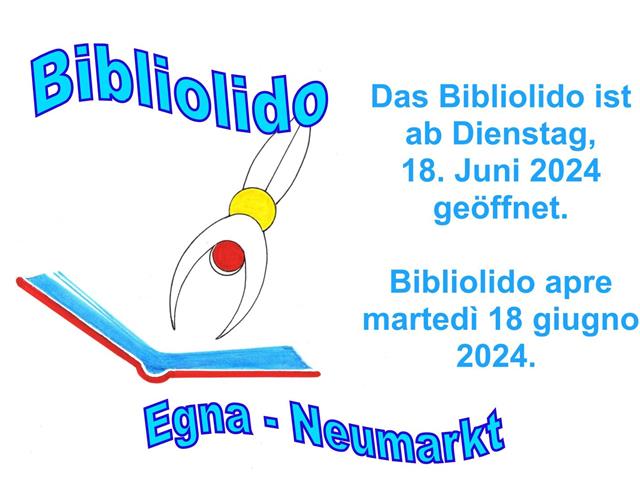 Plakat "Eröffnung Bibliolido"